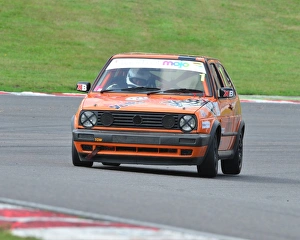 Lotus Festival 2013 Brands Hatch Prints: CJ4 5639 Jamie Martin, Mk2 Golf GTi