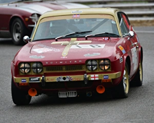 Alan Hersey Prints: CJ4 9405 70s Road Sports, Alan Hersey, Reliant Scimitar 5a