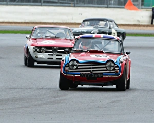 HSCC Championship Finals Prints: CJ5 1516 Colin Sharp, Triumph TR5, Johan Denekamp, Alfa Romeo GTV