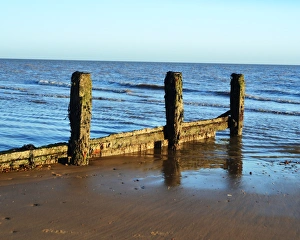 CJ5 2378 Evening sun on the groynes