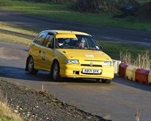 CJ5 2684 Tim Mewett, Liz Jordan, Vauxhall Astra Mk2