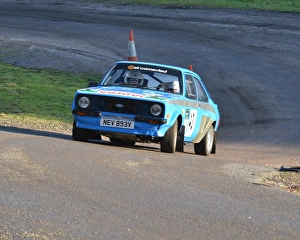 Tim Clarke Prints: CJ5 2705 Tim Clarke, Hayley Deal, Ford Escort Mk2