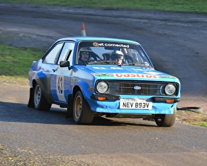 Tim Clarke Prints: CJ5 2706 Tim Clarke, Hayley Deal, Ford Escort Mk2