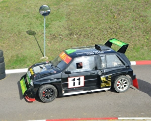 Mark James Prints: CJ5 5194 Dennis Marshall, Mark James, MG Metro 6R4, B 979 YTC