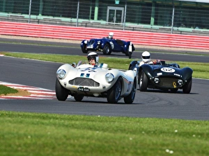 VSCC Spring Start April 2015 Prints: CJ5 7257 David Bennett, Aston Martin DB3S, 248 XUX