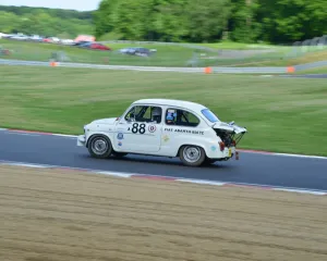 Allstars Prints: CJ5 8497 John Barber, FIAT Abarth 850 TC