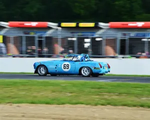 June 2015 Prints: CJ5 8544 Peter Bramble, MGB