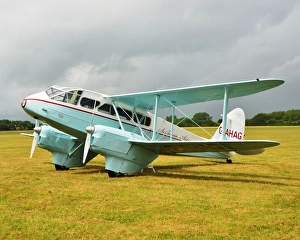Flywheel Festival June 2015 Prints: CJ5 9043 DH89a Rapide, G-AHAG Bryher