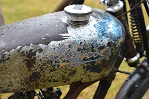 Flywheel Festival June 2015 Prints: CJ5 9063 Peugeot, petrol tank