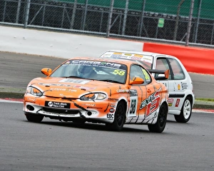 BRSCC Silverstone Summer Race Weekend 2015 Prints: CJ5 9990 Simon Miles, Hyundai Coupe