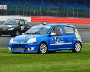 BRSCC Silverstone Summer Race Weekend 2015 Prints: CJ6 0016 Andrew Glover, Renault Clio 172