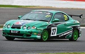 BRSCC Silverstone Summer Race Weekend 2015 Prints: CJ6 0038 Dan Blake, Hyundai Coupe