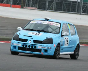 BRSCC Silverstone Summer Race Weekend 2015 Prints: CJ6 0049 Sonny Hardy, Renault Clio 172