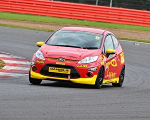 BRSCC Silverstone Summer Race Weekend 2015 Prints: CJ6 0162 Al Daly, Ford Fiesta Zetec S