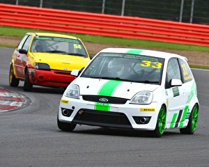 BRSCC Silverstone Summer Race Weekend 2015 Prints: CJ6 0171 Mark Faulconbridge, Ford Fiesta ST