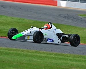 Racing Silverstone Prints: CJ6 0217 John Svensson, Van Diemen RF92
