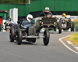 VSCC Bob Gerard Memorial Trophy Meeting Mallory Park Aug 2015 Prints: CJ6 0449 Robert Carr, AC-GN Special