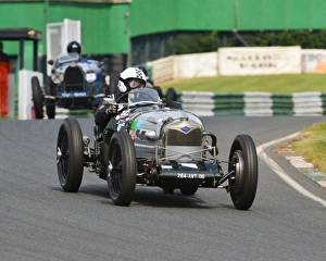 VSCC Bob Gerard Memorial Trophy Meeting Mallory Park Aug 2015 Prints: CJ6 0455 Ralf Emmerling, Riley Brooklands