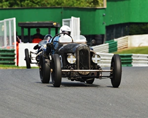 VSCC Bob Gerard Memorial Trophy Meeting Mallory Park Aug 2015 Prints: CJ6 0461Justin Maeers, GN Parker