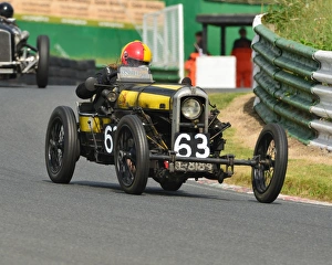 VSCC Bob Gerard Memorial Trophy Meeting Mallory Park Aug 2015 Prints: CJ6 0500 Hughie Walker, GN Thunderbug
