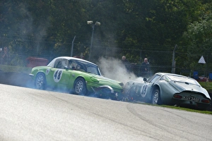 Barry Ashdown Prints: CJ6 2636 Barry Ashdown, Lotus Elan, Bob Pomeroy, Marcos 1600 GT