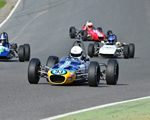 Historic Racing Racing Cars Prints: CJ6 2684 Richard Mitchell, Merlyn Mk20