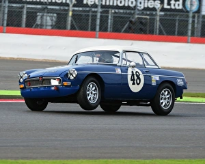 AMOC Racing Silverstone National, Saturday 10th October 2015 Prints: CJ6 3119 Craig Taylor, MG B