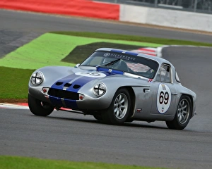 AMOC Racing Silverstone National, Saturday 10th October 2015 Prints: CJ6 3152 Robert Cull, TVR Grantura Mk III