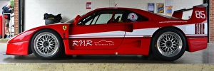 Lancia Prints: CJ6 6344b w David Edge, Ferrari, Ferrari F40