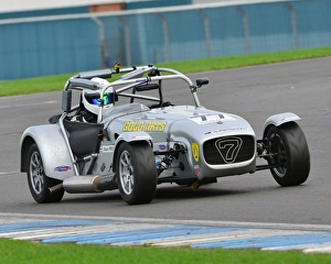 Magnificent Sevens Prints: CJ6 6450 Alan Pegram, Lawrence Barwick, Caterham 7 1600