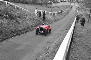 <b class=qtipBold><figcaption>CJ6 7011 Matt Johnston, Austin 7</figcaption></b><br>Matt Johnston, Austin 7, Test hill, Vintage Sports Car Club, VSCC, New Year Driving Tests, Brooklands, Sunday, 29th January 2016, competition, Fun, historic cars, iconic, nostalgia, outdoors, pre-war, retro, saloon cars, sports, sports cars, Surrey, tests, trials, vintage cars, classic cars, Chris McEvoy, cjm-photography.<br><em>© ©2017 Chris McEvoy, all rights reserved, www.cjm-photography.co.uk</em> CJ6 7011 Matt Johnston, Austin 7