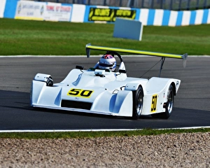 HSCC Season Opener, Donington Park, 8th April 2017 Prints: CJ6 7660 Clive Wood, Mallock Mk20B