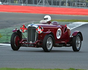 April Prints: CJ6 8265 Nicholas Morley, Lagonda LG 45 Open 2 Seater