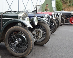 VSCC New Year Driving Tests, Brooklands, 28th January 2018 Prints: CJ7 1098 Mark Ballard, Frazer Nash Falcon TT Replica