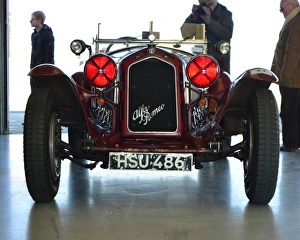 <b class=qtipBold><figcaption>CJ7 1276 Dan Ghose, Alfa Romeo 8C</figcaption></b><br>Dan Ghose, Alfa Romeo 8C, VSCC, Pomeroy Trophy, Silverstone, 24th February 2018, 2018, cars, Chris McEvoy, cjm-photography, competition, February, Fun, historic cars, iconic, motor sport, motorsport, nostalgia, outdoors, Pomeroy trophy, pre-war, retro, saloon cars, Silverstone, sports, sports cars, tests, trials, vintage cars, Vintage Sports Car Club, VSCC<br><em>© 2018 www.cjm-photography.co.uk,all rights reserved</em> CJ7 1276 Dan Ghose, Alfa Romeo 8C