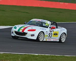 TCR UK Championship, Rounds 1 And 2, Silverstone, Sunday 1st April 2018 Prints: CJ7 1496 John Stack, Mazda MX-5 Mk3