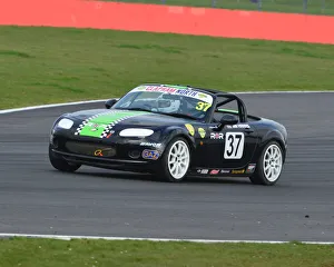TCR UK Championship, Rounds 1 And 2, Silverstone, Sunday 1st April 2018 Prints: CJ7 1508 James Harris, Mazda MX-5 Mk3