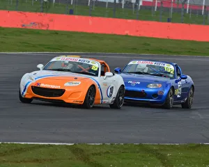 Japanese Cars Prints: CJ7 1527 Carl Garnett, William Stacey, Mazda MX-5 Mk3