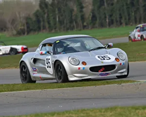 CSCC Season Opener Snetterton April 2018 Prints: CJ7 2015 Jeremy Adams, Lotus Elise S1