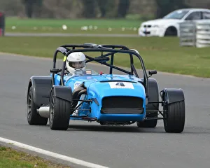 CSCC Season Opener Snetterton April 2018 Prints: CJ7 2064 Jonathan Mitchell, Caterham CSR