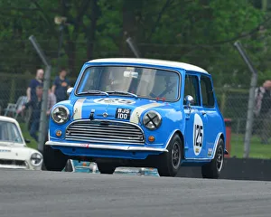 Sunday 27th May 2018 Prints: CJ7 3104 Barry Sime, Morris Mini Cooper S