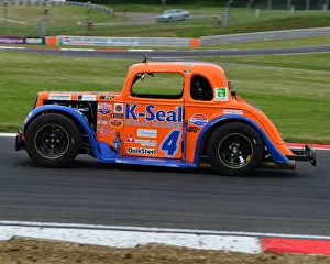 5 8th Scale Prints: CJ7 3777 John Mickel, 34 Ford Coupe