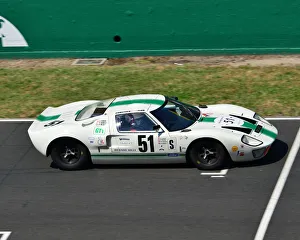 Grant Tromans Prints: CJ7 4112 Grant Tromans, Richard Meaden, Martin O Connell, Ford GT40 Mk1