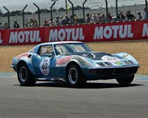 La Sarthe Prints: CJ7 4258 Ralf Huber Gutierrez, Chevrolet Corvette C3