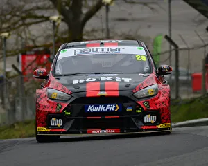 BTCC Championship, Launch Day, Brands Hatch, March 2019 Prints: CJ7 7584 Nic Hamilton, Ford Focus RS