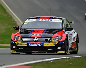 BTCC Championship, Launch Day, Brands Hatch, March 2019 Prints: CJ7 7642 Bobby Thompson, Volkswagen CC
