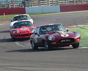 Nic Strong Prints: CJ7 7684 Adam Bagnall, Jaguar E-Type S2 FHC, Nic Strong, Marcos 3000GT