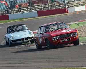 Simon Holmesmith Prints: CJ7 7703 Simon Holmesmith, Alfa Romeo 2000 GTV, Adam Ross, Alfa Romeo 1750 Spider Veloce