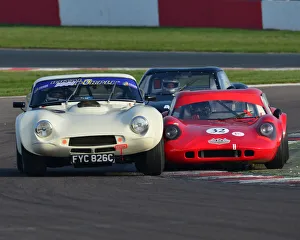 Mike Gardiner Prints: CJ7 7792 Mike Gardiner, Dan Cox, TVR Griffith 200, Charles Allison, Chevron B8