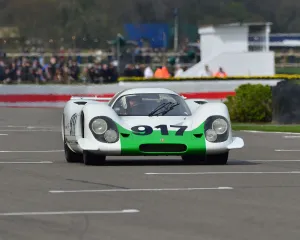Mark Webber Prints: CJ7 7874 Richard Attwood, Mark Webber, Porsche 917